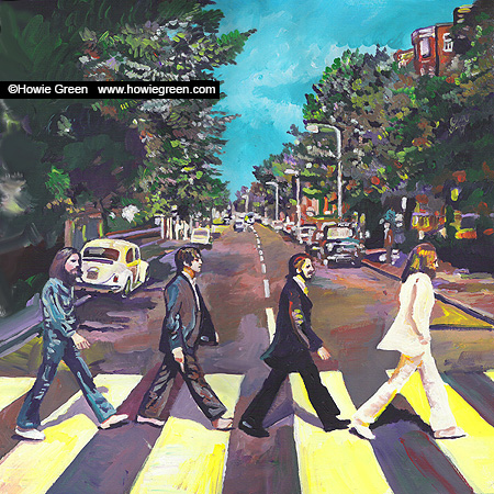 Abbey Road album cover art