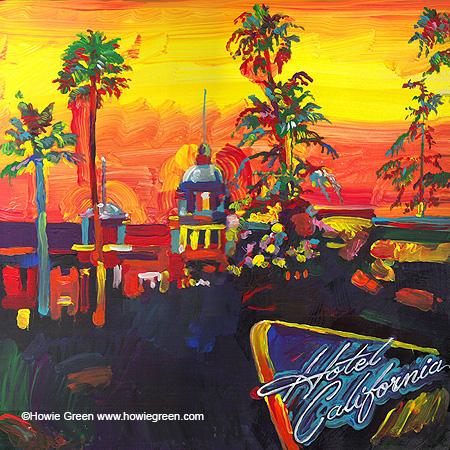 Eagles Hotel Californria album cover art