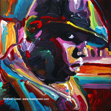 Biggie Smalls album cover painting