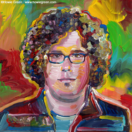Chris Sligh Pop Art album cover art Pop Art portrait album