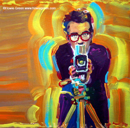 elvis costello album cover painting