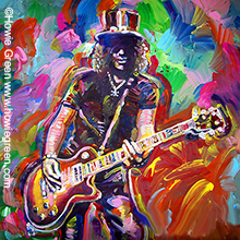 Slash Pop Art portrait