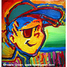 bazooka joe pop art portrait