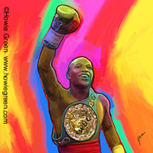 floyd mayweather pop art portait