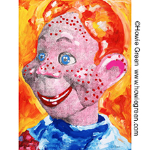 howdy doody pop art portrait