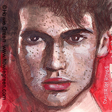 Cameron Boyce pop art portrait