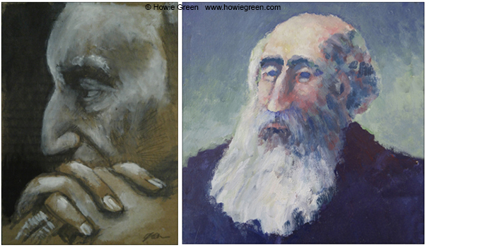 Milton Glaser portrait Camille Pisarro portrait