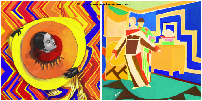 Sonia Delaunay Pop Art portrait