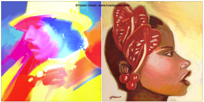 Antonio Lopez Pop Art portrait