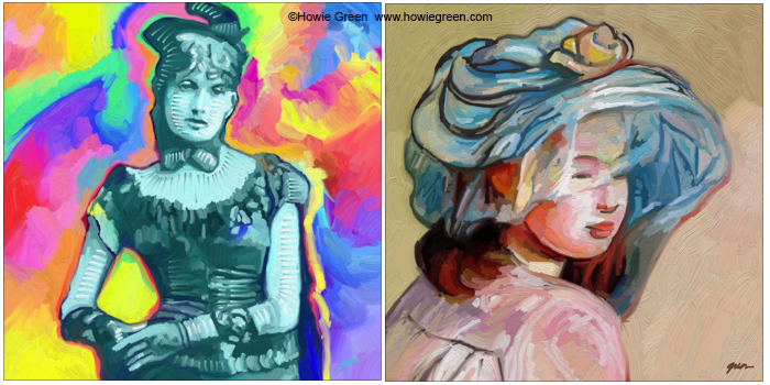 Berthe Marisot Pop Art portrait