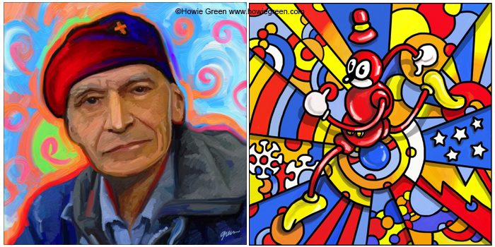 Victor Moscosso Pop Art portrait