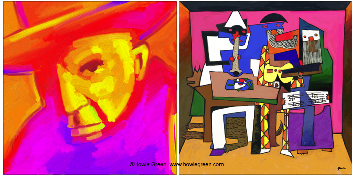 Pablo Picasso Pop Art portrait